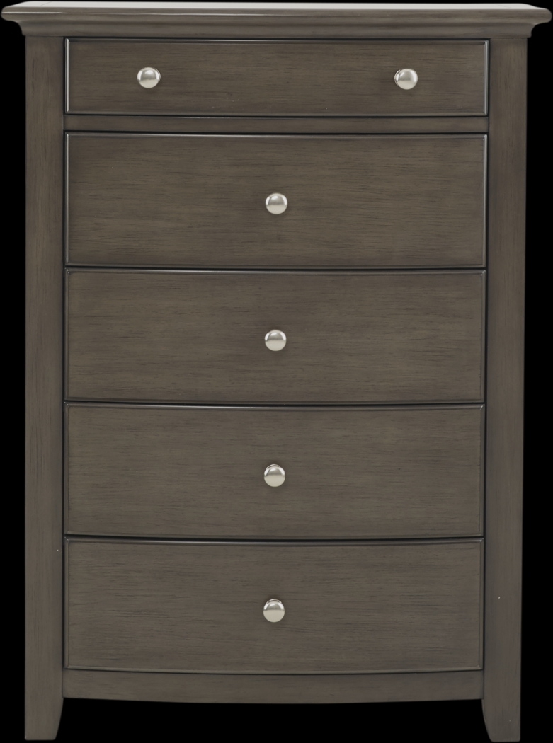 Kids Santa Cruz Gray 5 Pc Twin Panel Bedroom - Thumbnail - Image 6