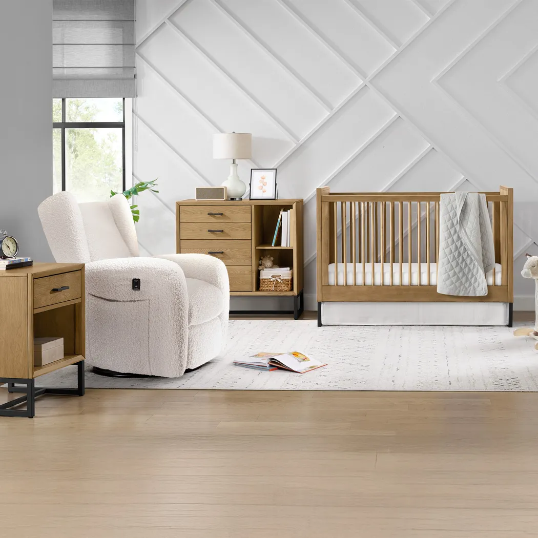 Kids Sauge Brown Convertible Crib - Thumbnail - Image 2