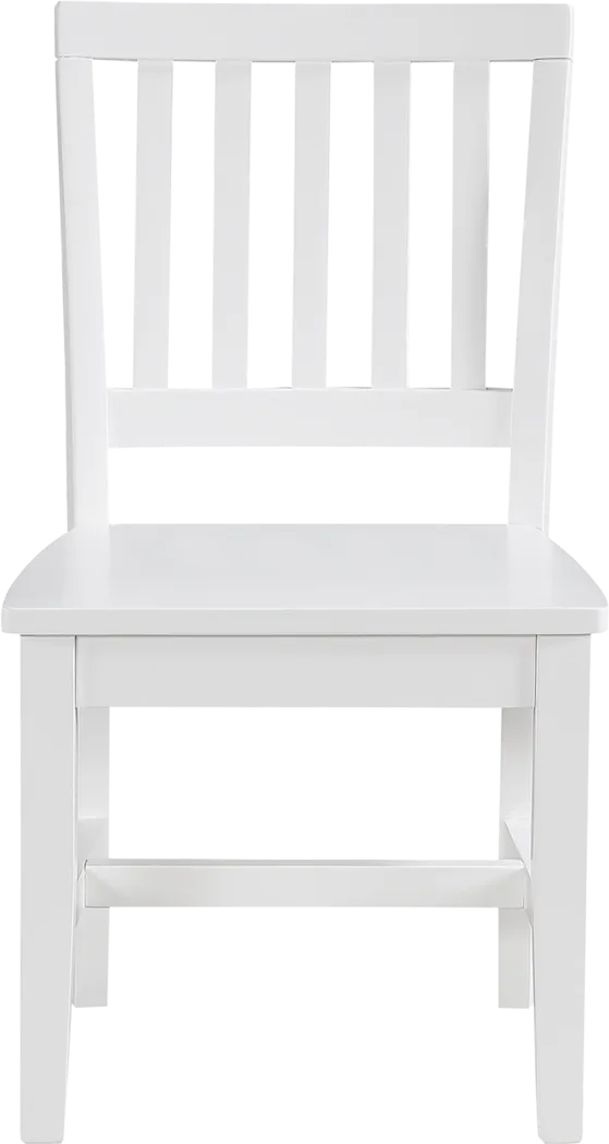Kids Schoolhouse White Chair - Image 2