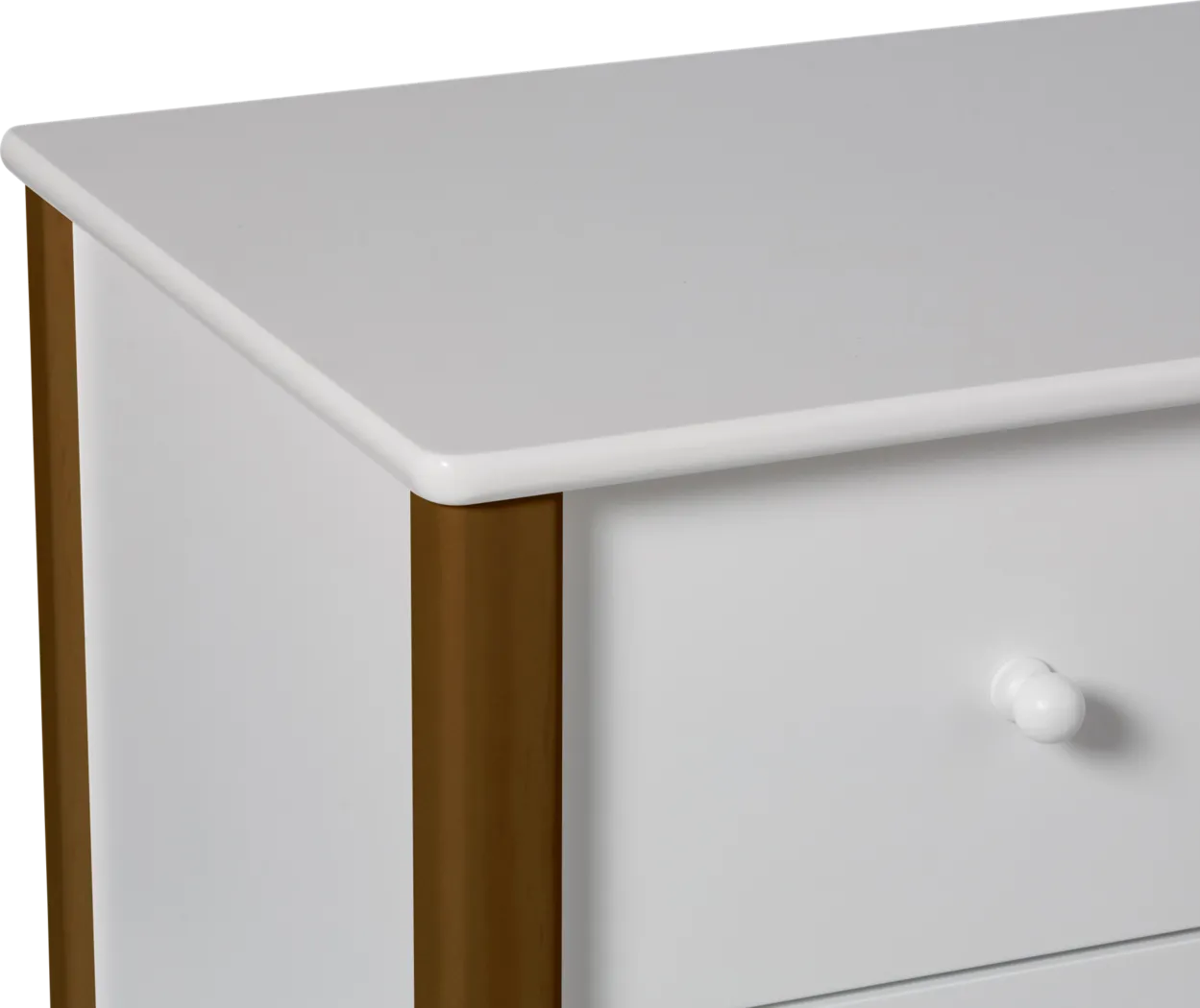 Kids Scola White/Brown 3 Drawer Dresser - Thumbnail - Image 8