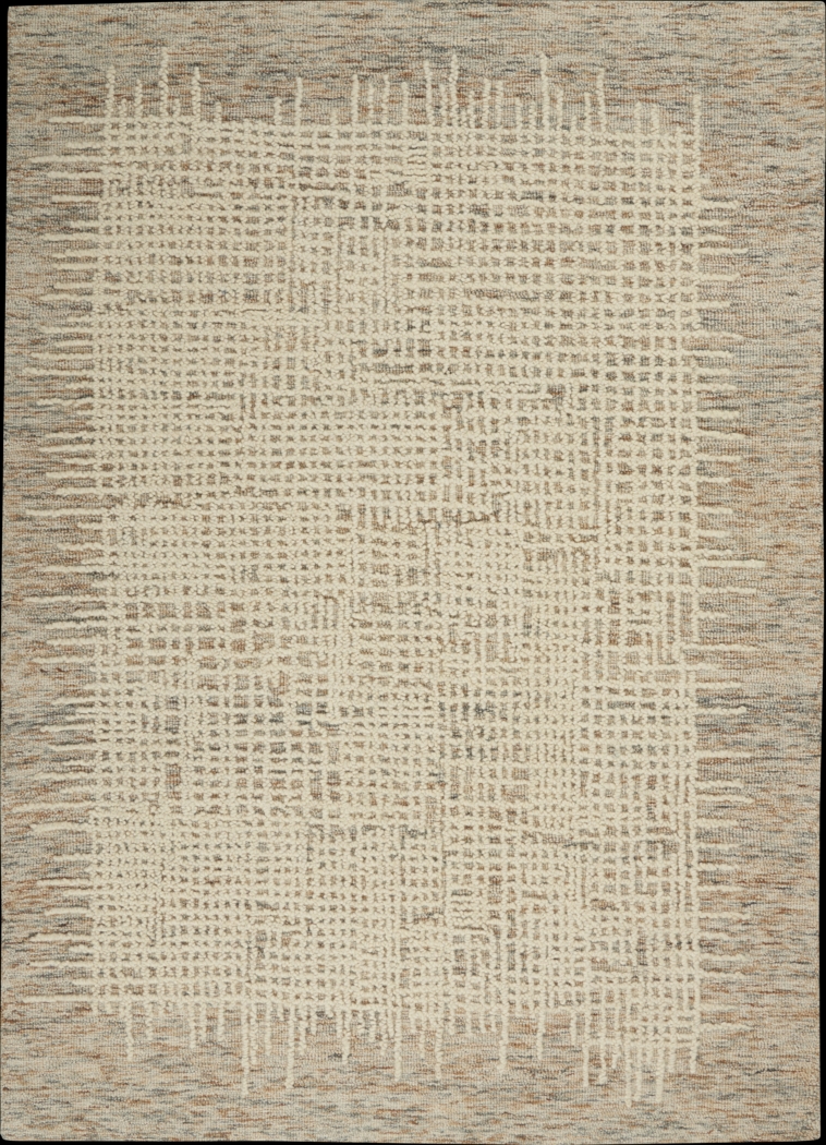 Kids Scribbley Beige 5' x 7' Rug - Thumbnail - Image 1