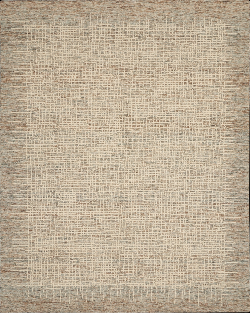 Kids Scribbley Beige 8' x 10' Rug - Thumbnail - Image 1