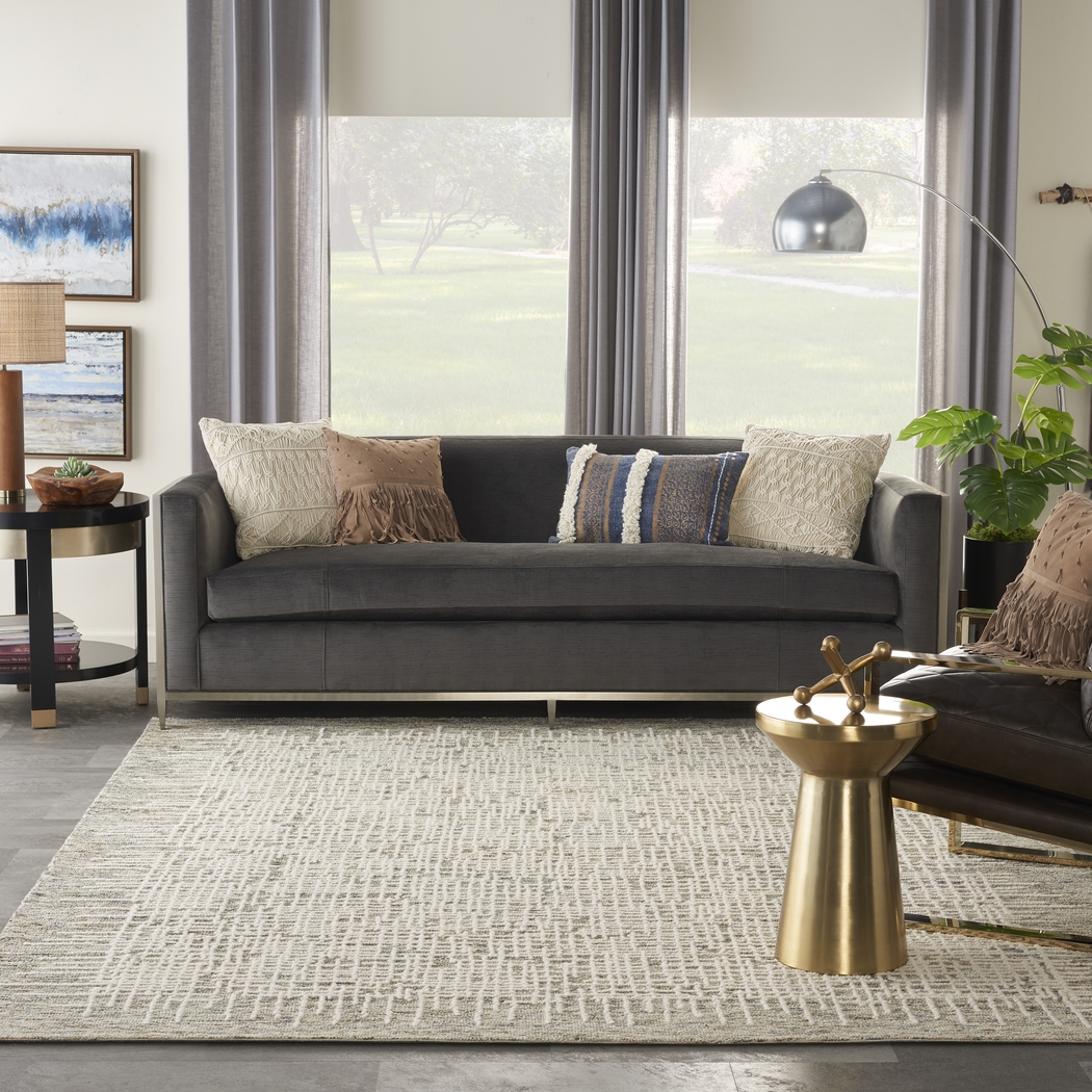 Kids Scribbley Ivory 8' x 10' Rug - Thumbnail - Image 9