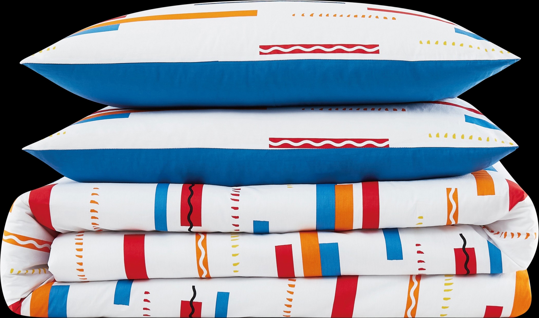 Kids Serpentine Stripe Multi Twin Comforter Set - Thumbnail - Image 5