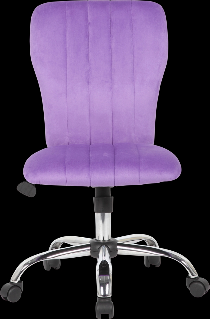 Kids Seychelle Purple Desk Chair - Thumbnail - Image 2