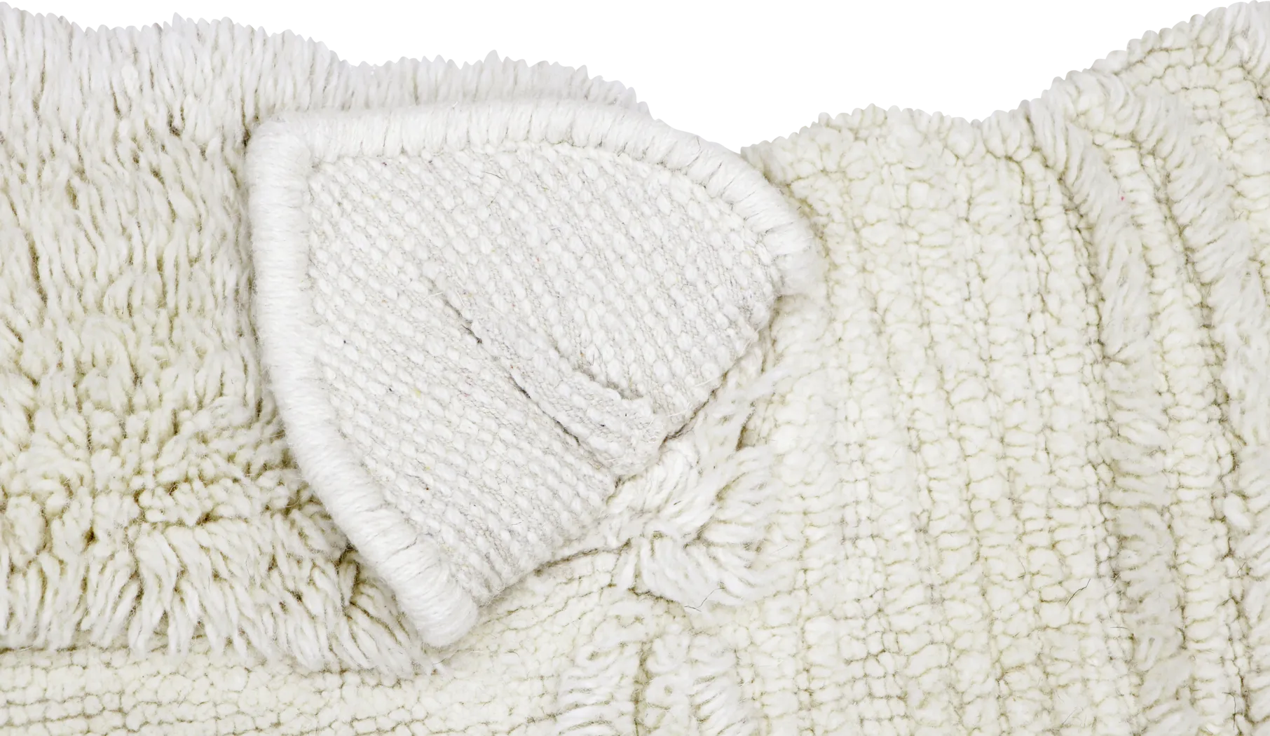 Kids Sheep White 4' x 5'7 Machine Washable Rug - Thumbnail - Image 4