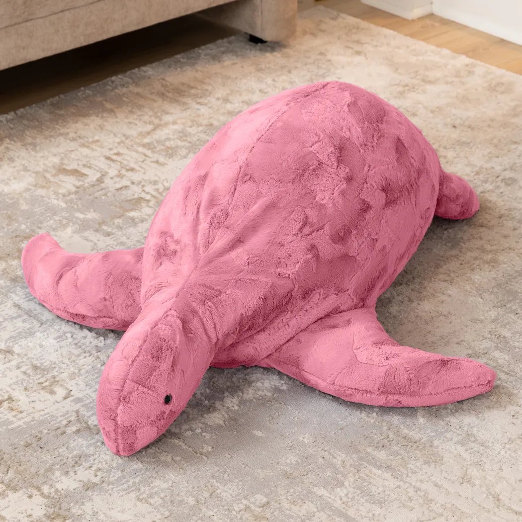 Kids Shelly the Turtle Pink Bean Bag - Thumbnail - Image 2