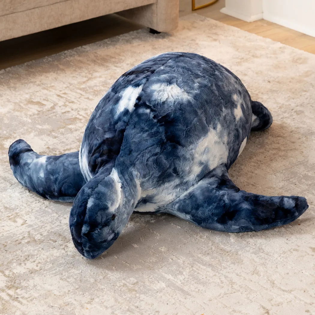 Kids Shelly the Turtle Tie-Dye Blue Bean Bag - Thumbnail - Image 2