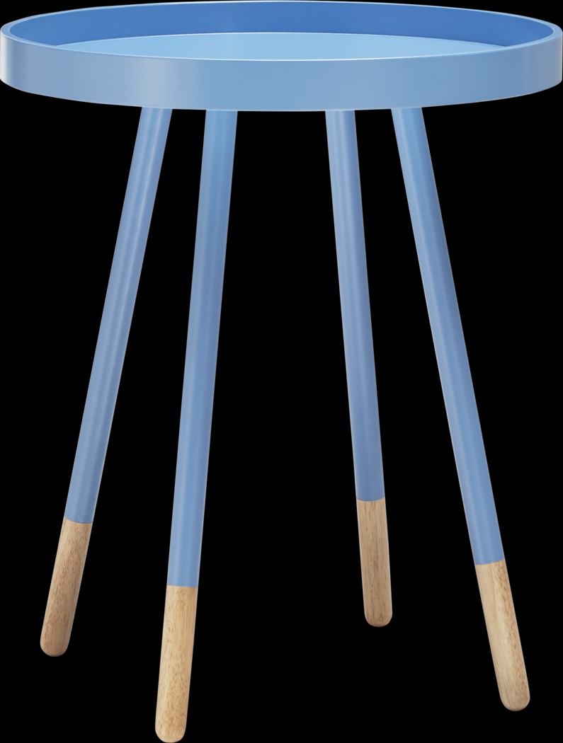 Sibley Lane Blue Accent Table - Thumbnail - Image 1