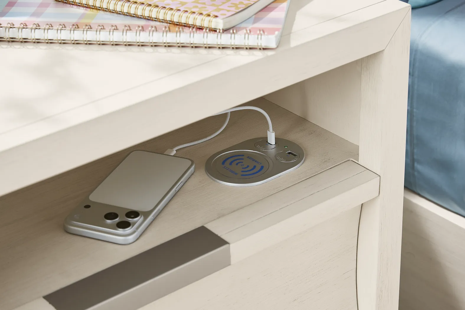 Kids Sierra Summit Linen Nightstand - Thumbnail - Image 4