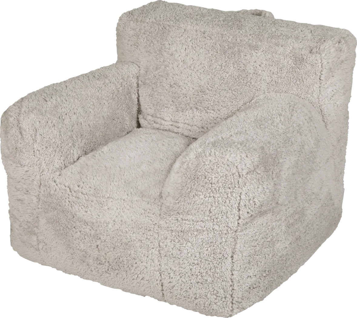 Kids Silken Cloud Gray Chair - Thumbnail - Image 1