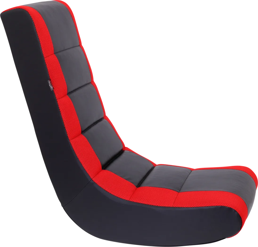 Kids Silro Black/Red Gaming Rocker - Thumbnail - Image 4