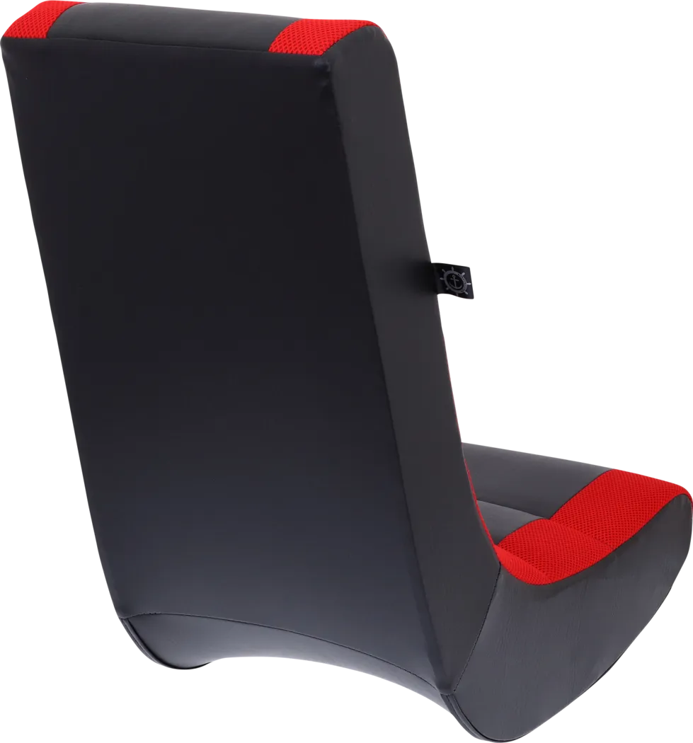 Kids Silro Black/Red Gaming Rocker - Thumbnail - Image 5