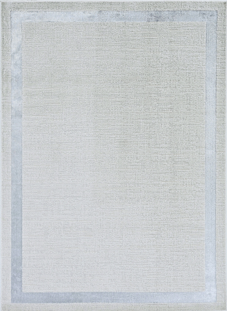 Kids Silver Soft Gray 5'3" x 7'7" Rug - Thumbnail - Image 1
