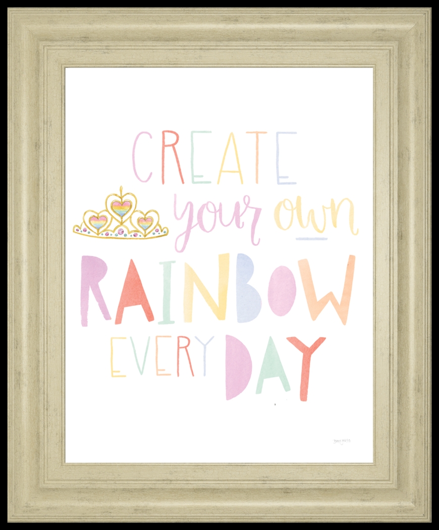 Kids Simple Rainbow Ivory Artwork - Thumbnail - Image 1