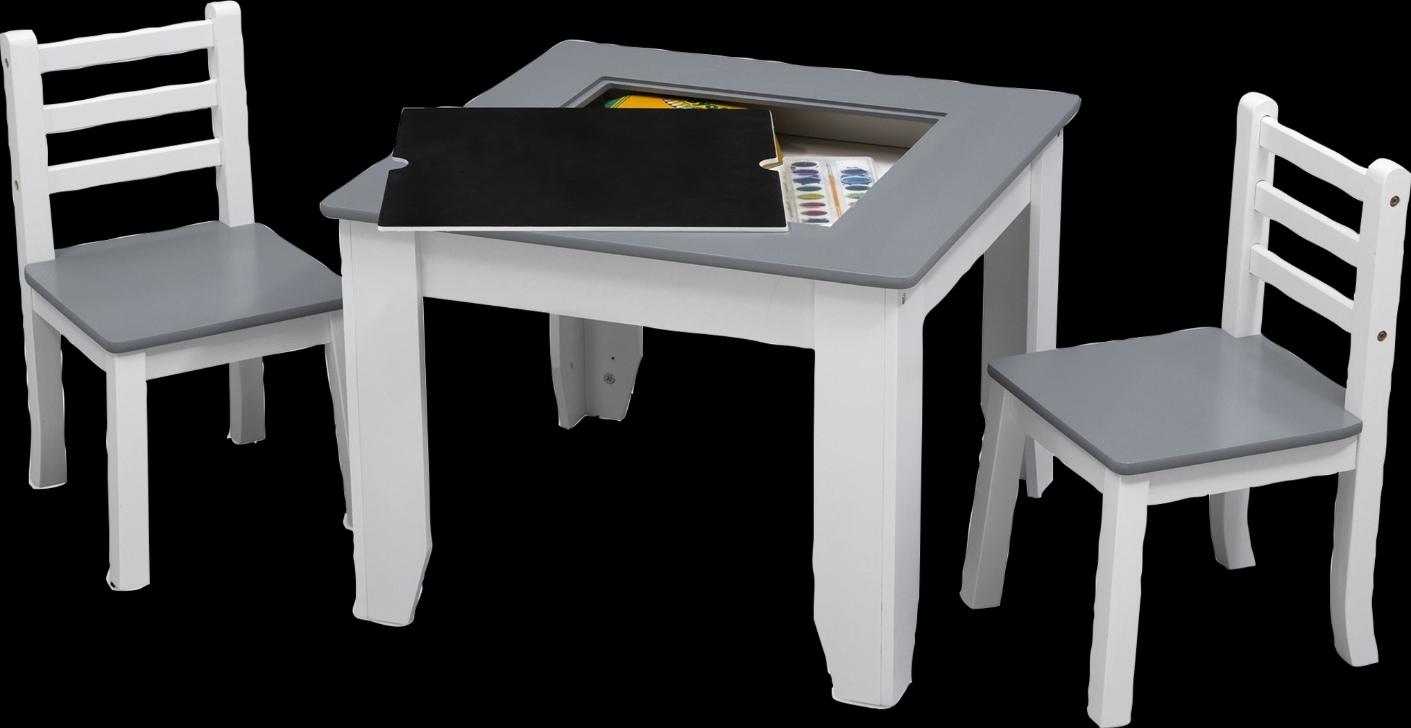 Kids Sinaru Gray/White Table Set - Thumbnail - Image 5