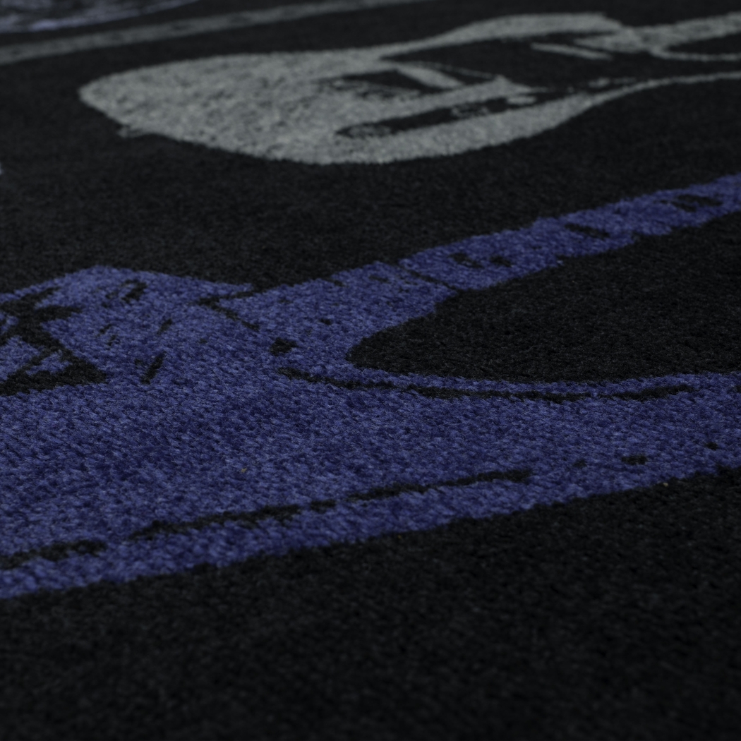 Kids Six String Blue 5' x 8' Rug - Thumbnail - Image 4