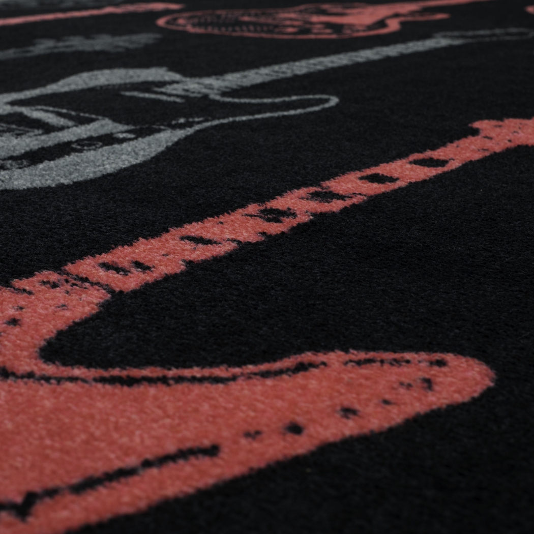 Kids Six String Pink 3' x 5' Rug - Thumbnail - Image 4