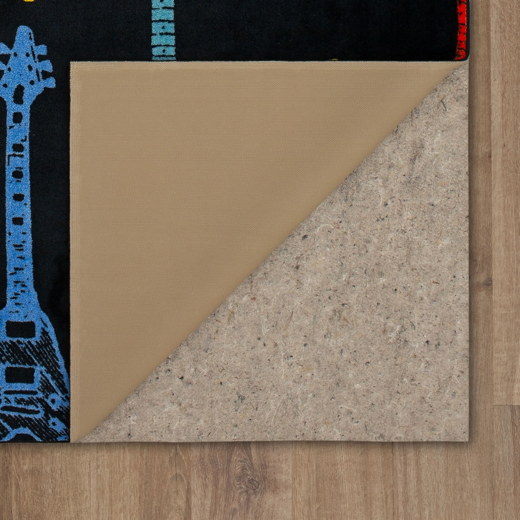 Kids Six String Yellow 3' x 5' Rug - Thumbnail - Image 3