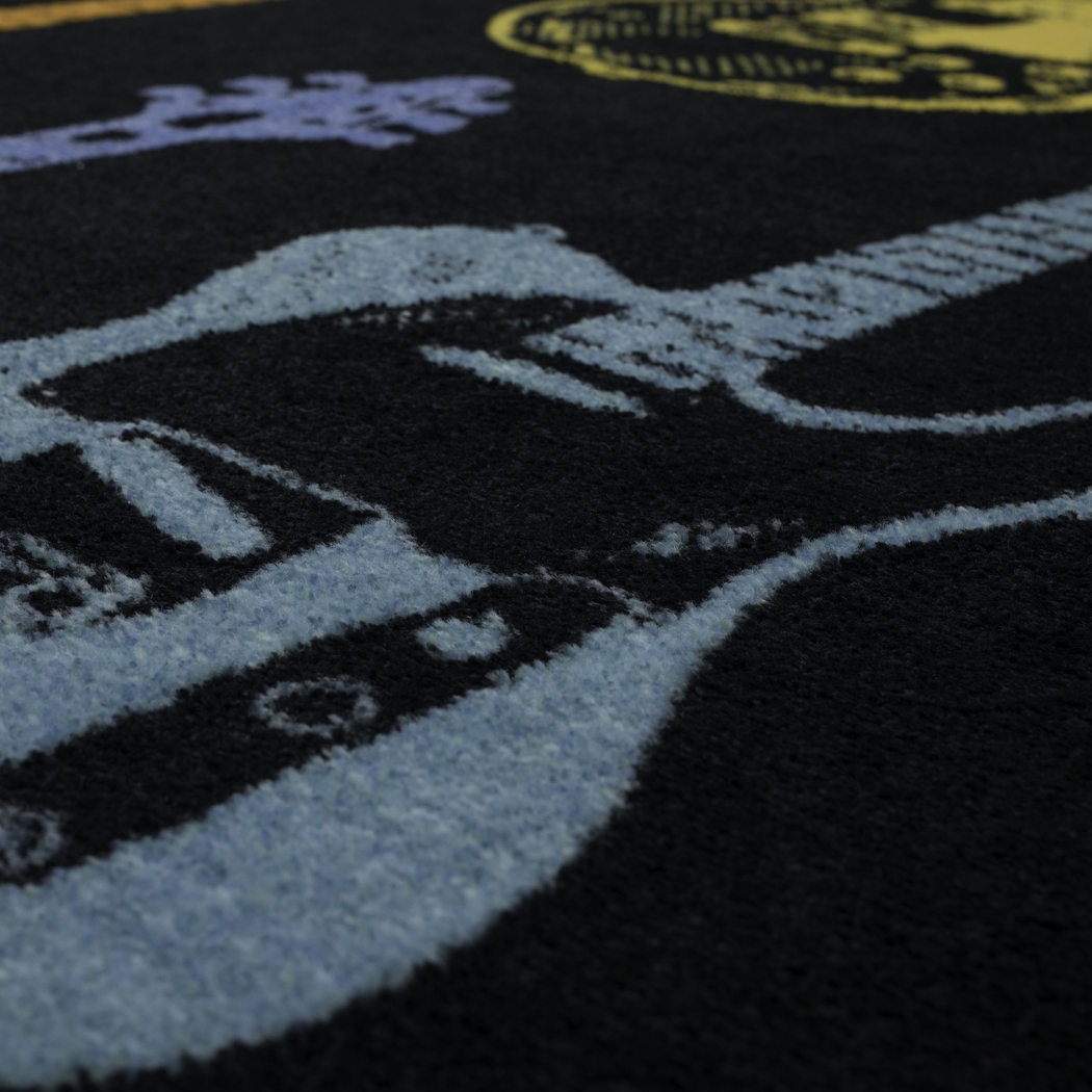 Kids Six String Yellow 3' x 5' Rug - Thumbnail - Image 4