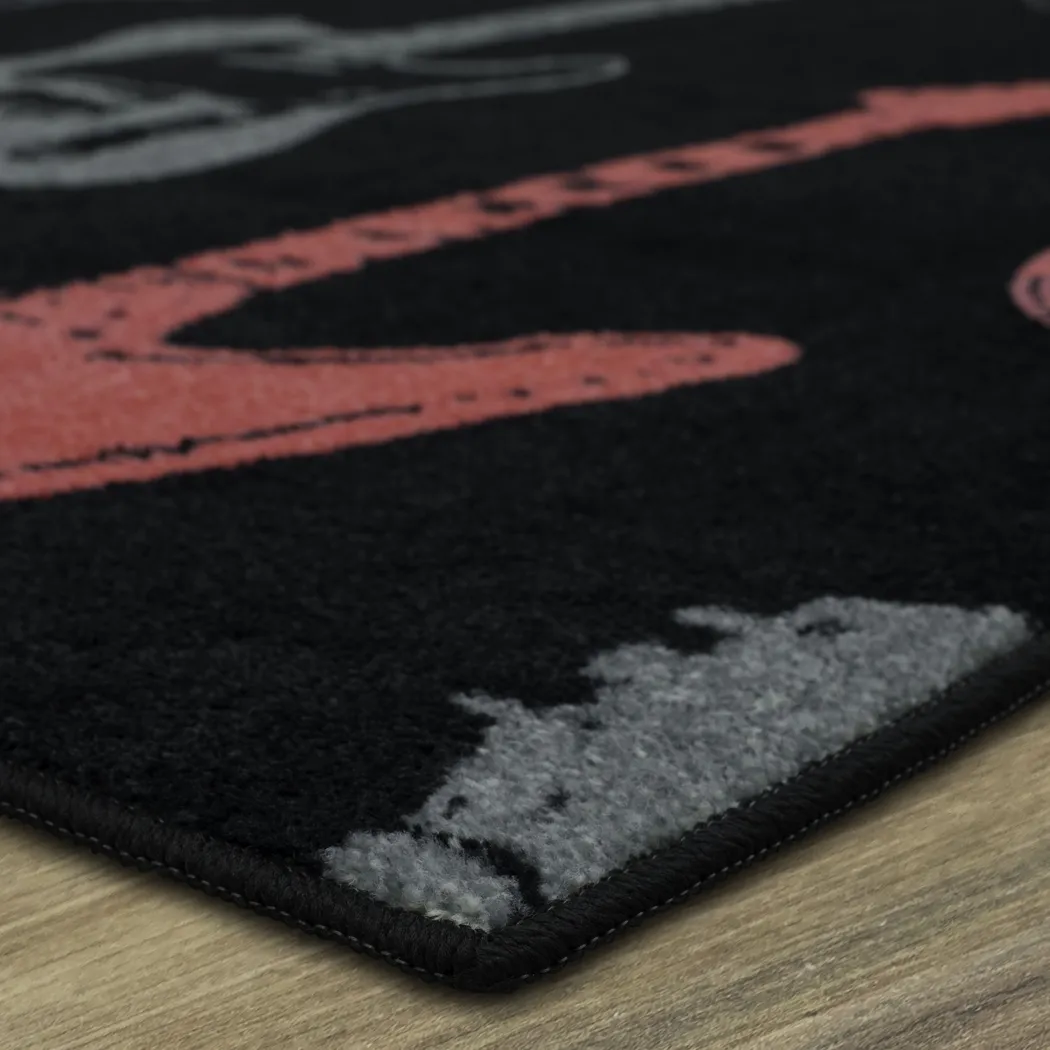 Kids Siz String Pink 5' x 8' Rug - Thumbnail - Image 2