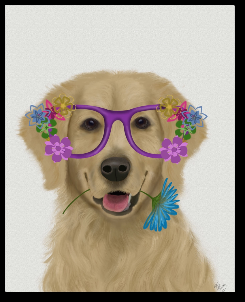 Kids Smart Portrait II Beige Artwork - Thumbnail - Image 1