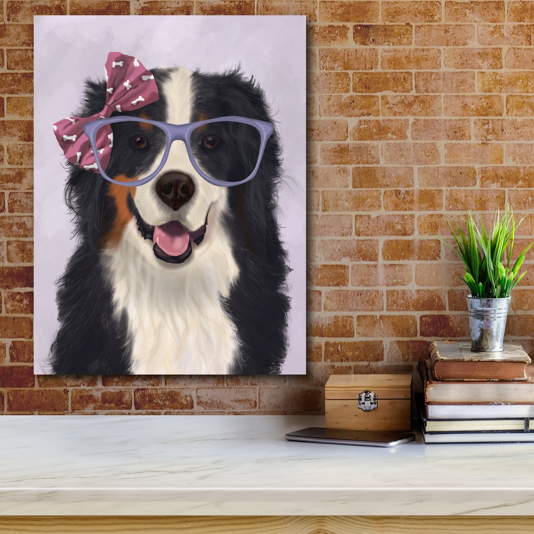 Kids Smart Portrait III Black Artwork - Thumbnail - Image 2