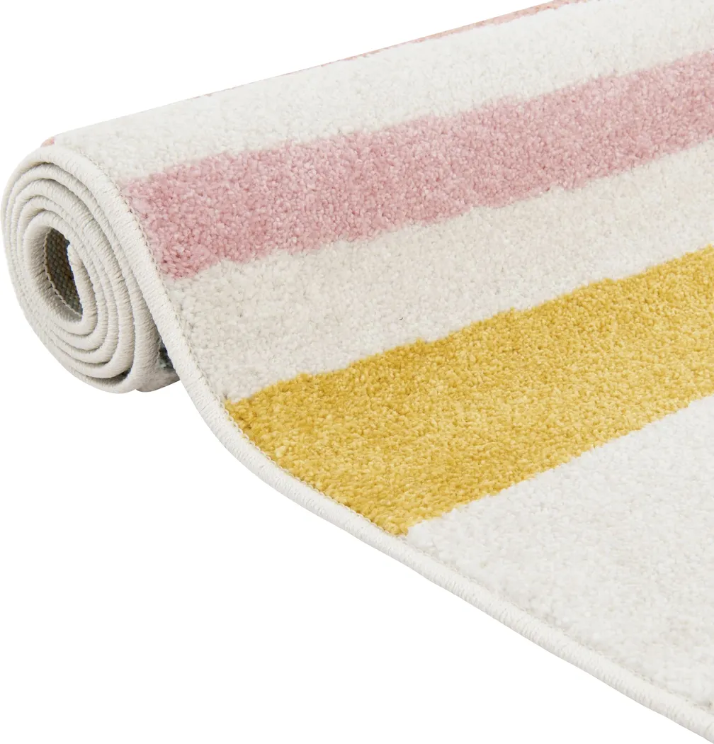 Kids Smileworth Multi 5'3 x 8' Rug - Thumbnail - Image 9