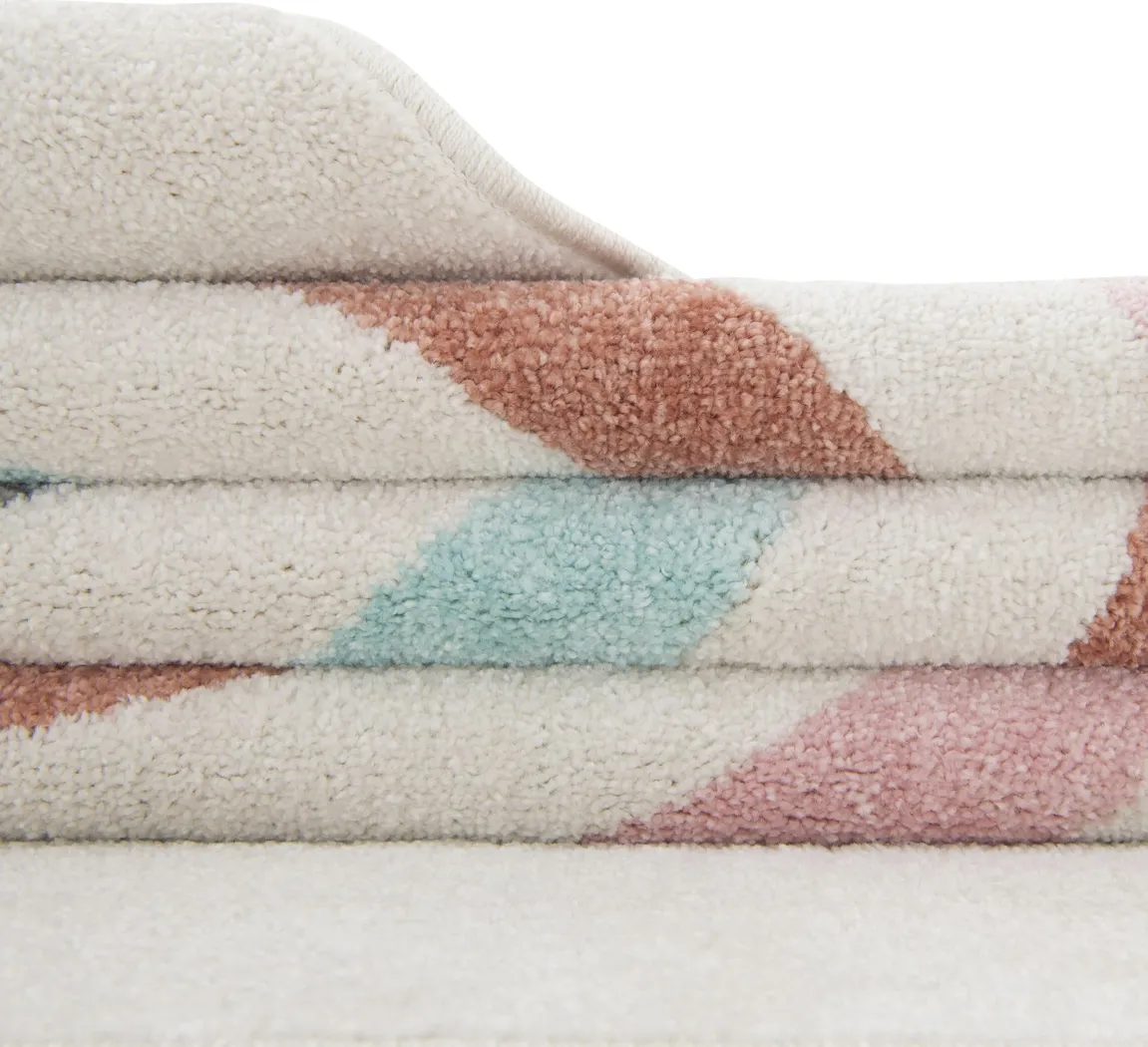 Kids Smileworth Multi 5'3 x 8' Rug - Thumbnail - Image 7