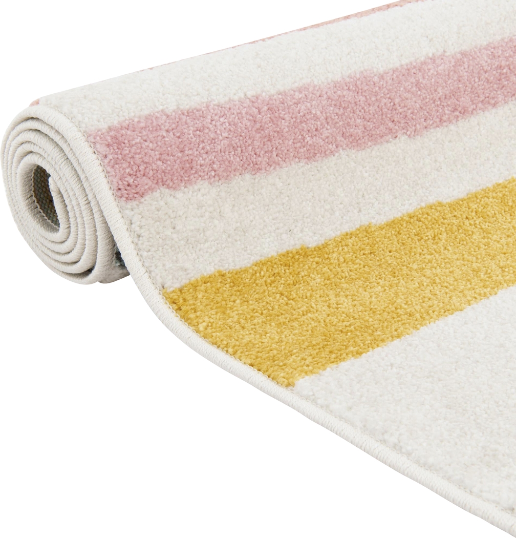 Kids Smileworth Multi 6'1 x 9' Rug - Thumbnail - Image 7