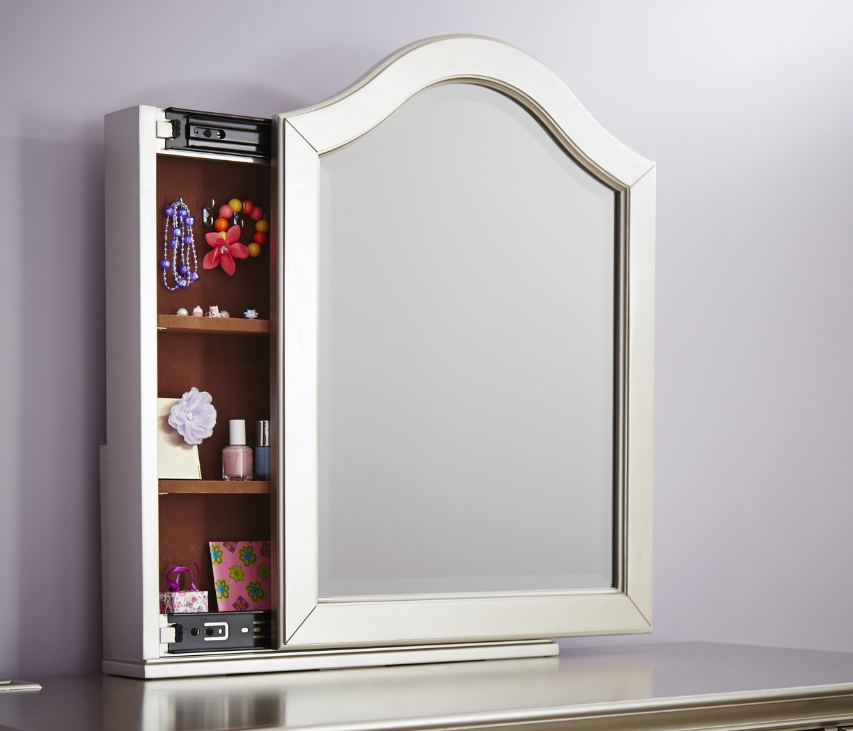 Kids Petit Paris Silver Vanity Mirror - Thumbnail - Image 2