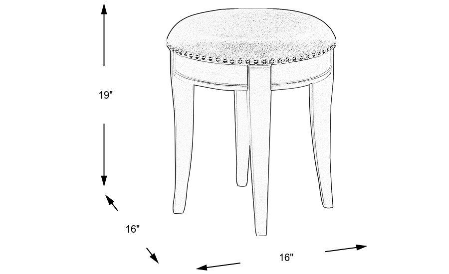 Dimension Image. Please refer to the Dimension Tab on this page for dimension details.