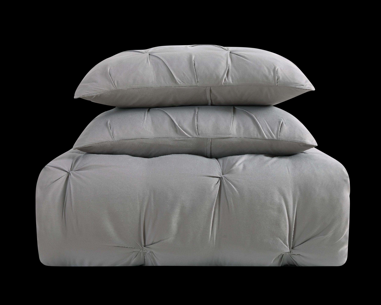 Kids Soft Waves Gray Twin Comforter Set - Thumbnail - Image 2