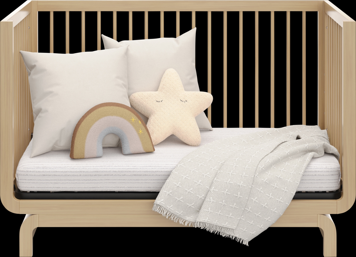 Kids Solde Driftwood Convertible Crib - Thumbnail - Image 7