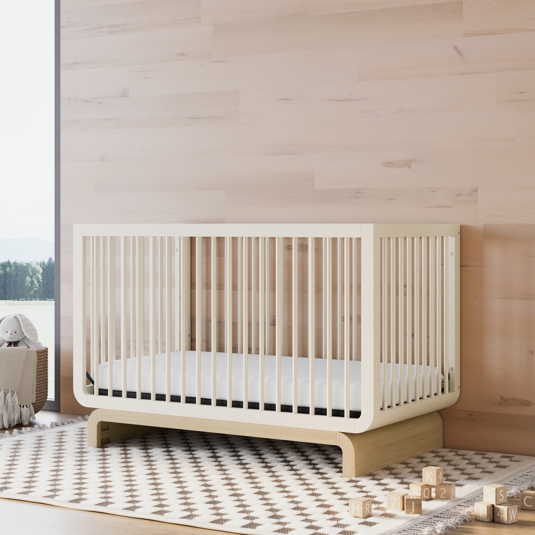 Kids Solde Oat/Driftwood Convertible Crib - Thumbnail - Image 3
