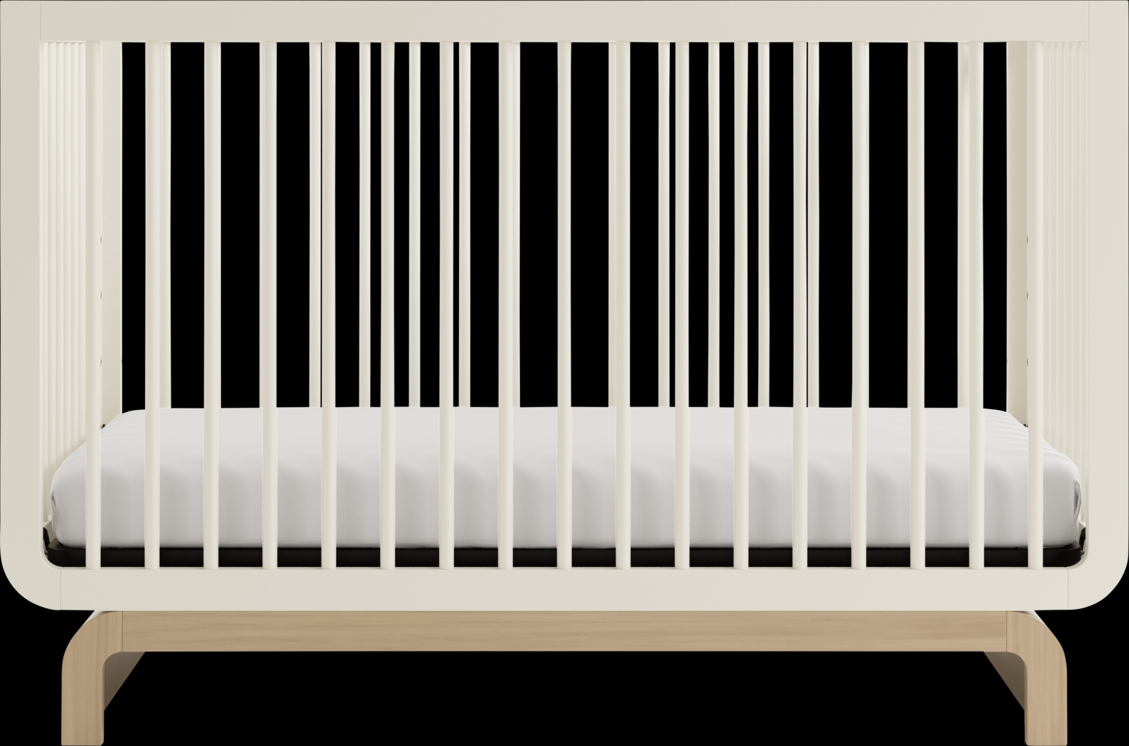 Kids Solde Oat/Driftwood Convertible Crib - Thumbnail - Image 8