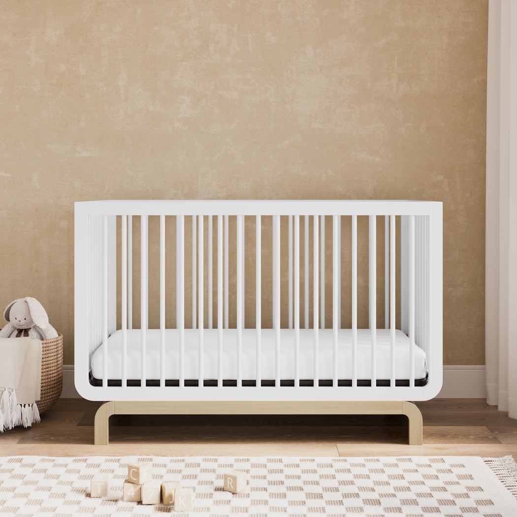 Kids Solde White/Driftwood Convertible Crib - Thumbnail - Image 3
