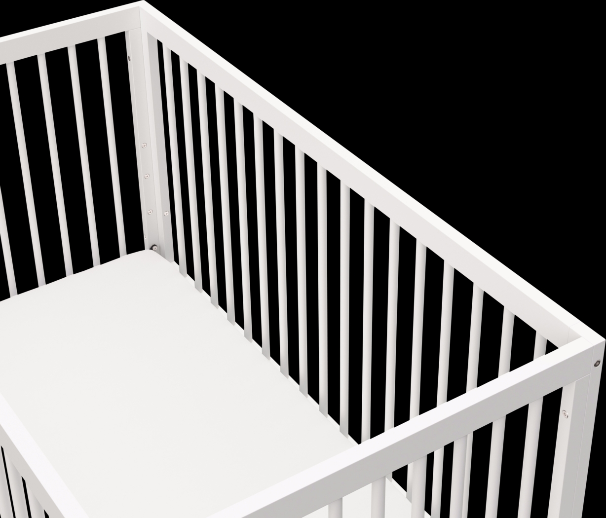 Kids Solde White/Driftwood Convertible Crib - Thumbnail - Image 6