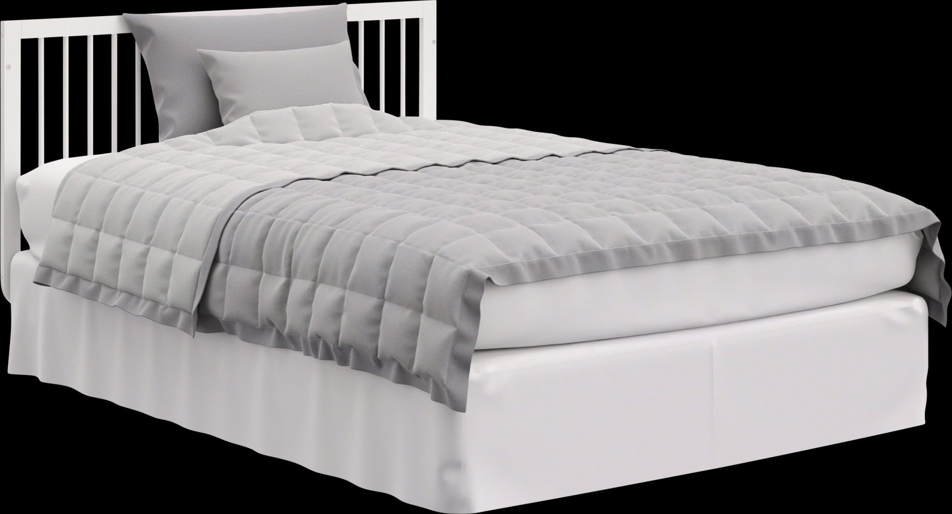 Kids Solde White/Driftwood Convertible Crib - Thumbnail - Image 9