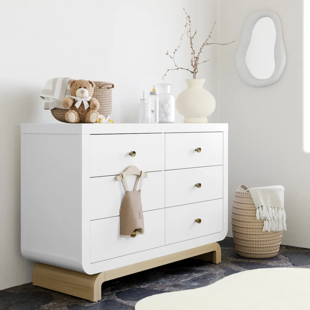Kids Solde White/Driftwood Dresser - Thumbnail - Image 2