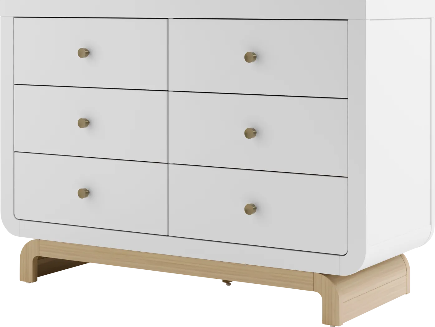 Kids Solde White/Driftwood Dresser - Thumbnail - Image 9