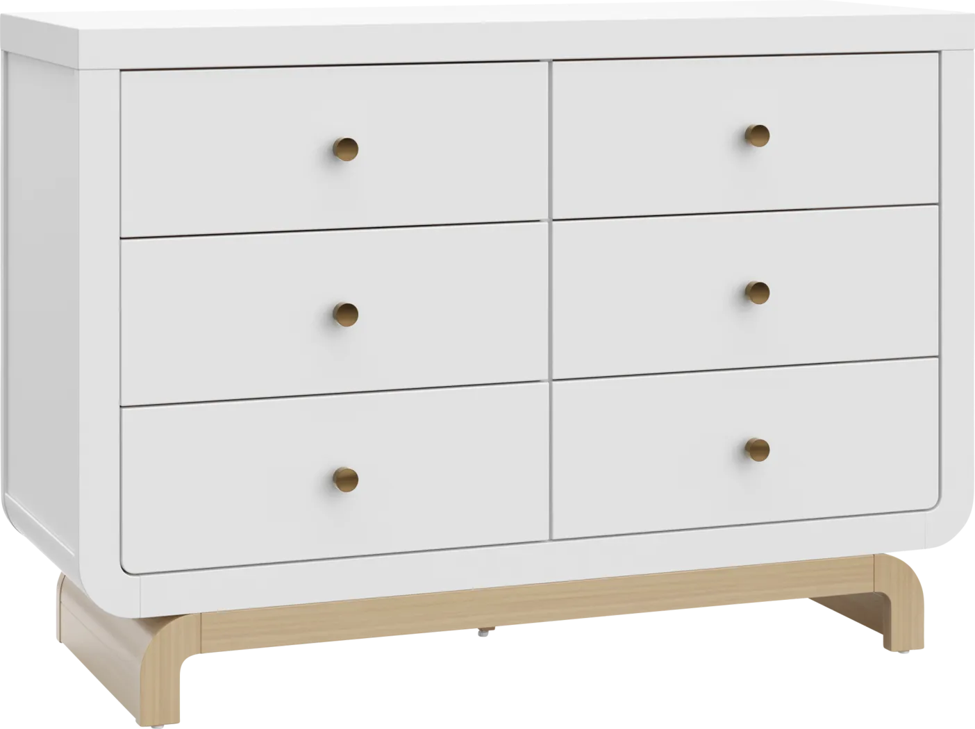 Kids Solde White/Driftwood Dresser - Thumbnail - Image 1