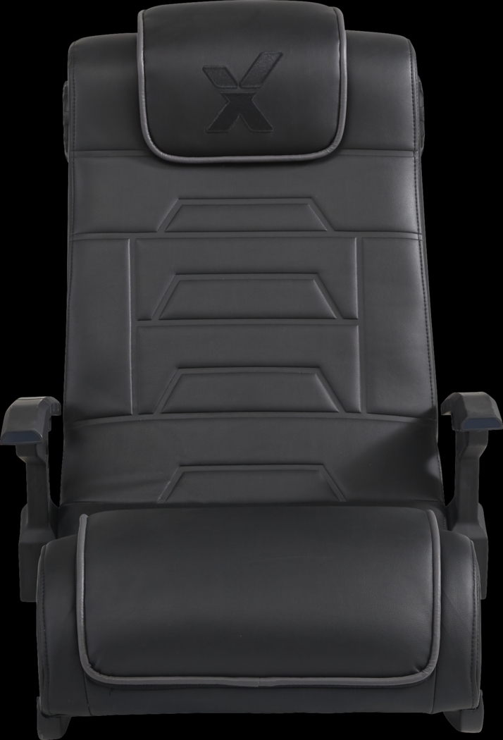 Kids Sound Trek Black Gaming Floor Rocker - Thumbnail - Image 2