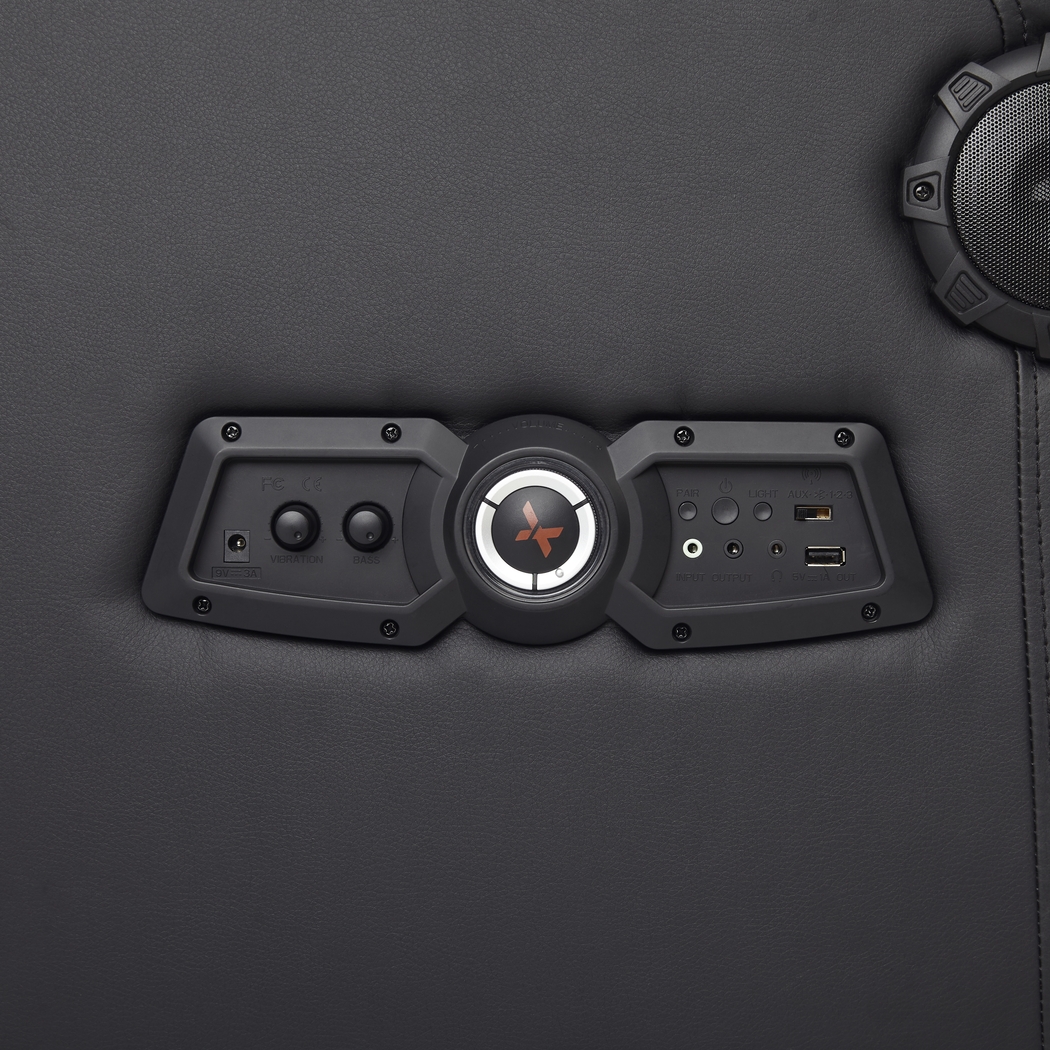 Kids Sound Trek Black Gaming Rocker - Thumbnail - Image 7