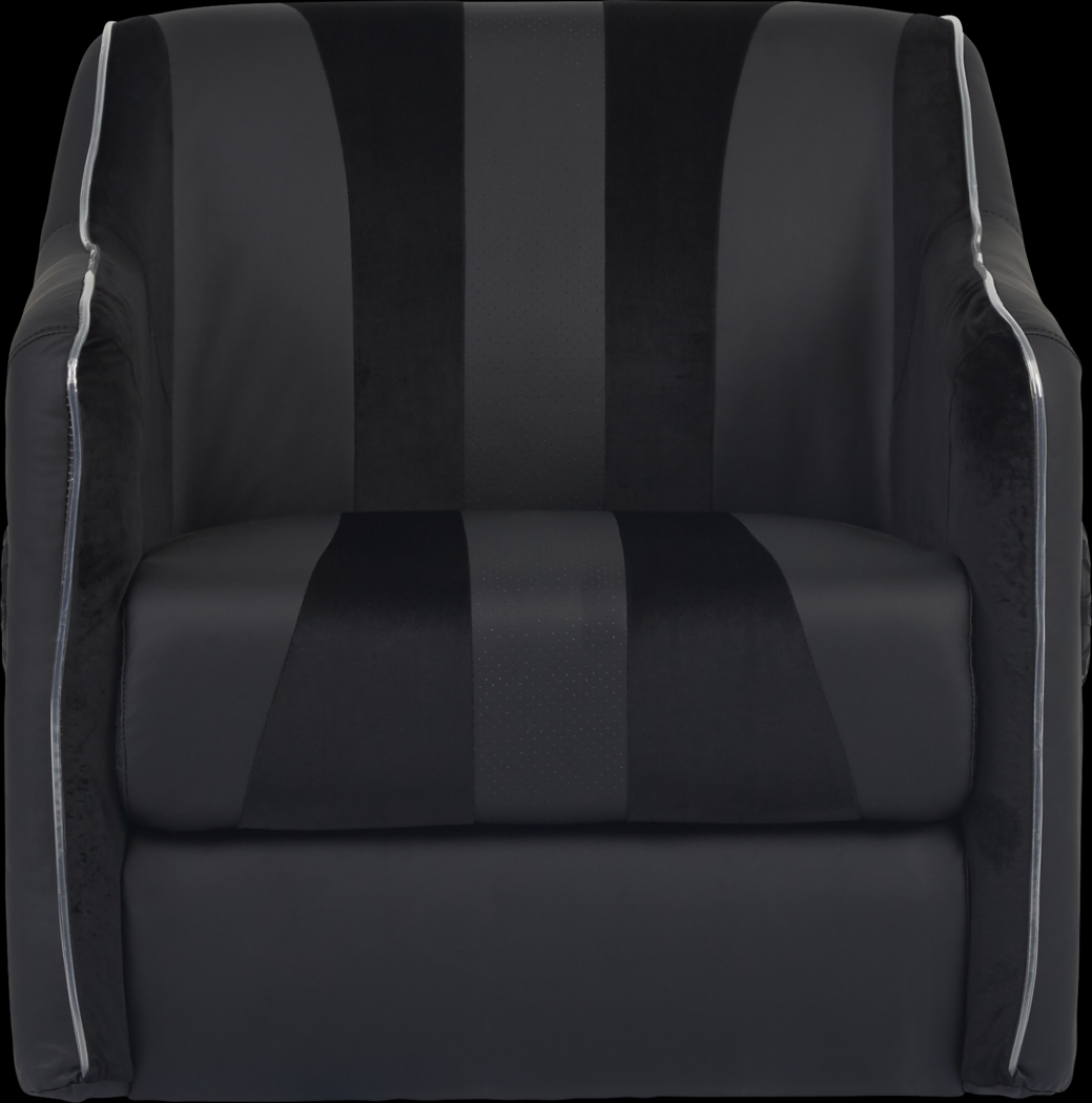 Kids Sound Trek Black Gaming Rocker - Thumbnail - Image 8