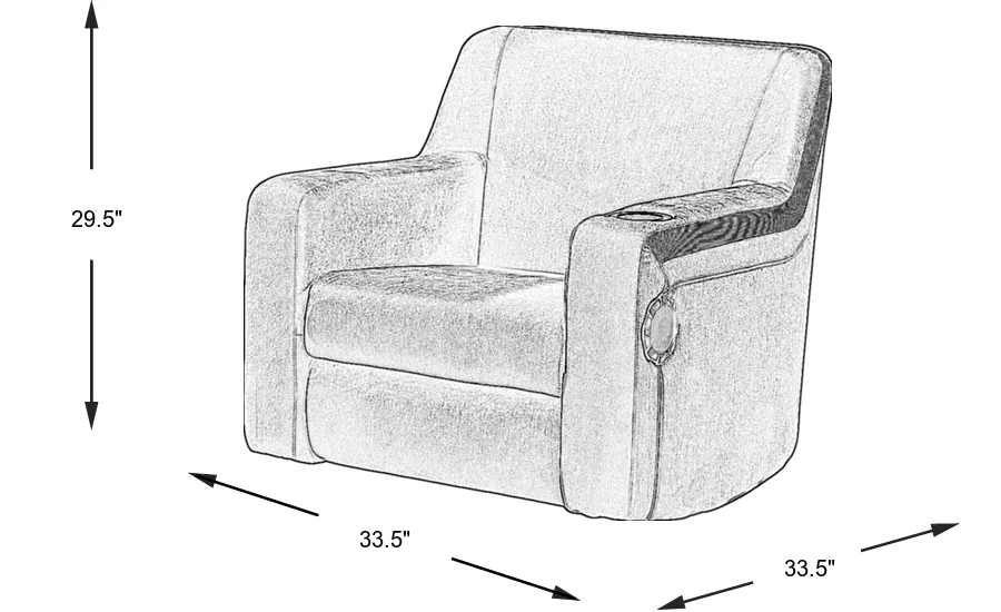 Dimension Image. Please refer to the Dimension Tab on this page for dimension details.