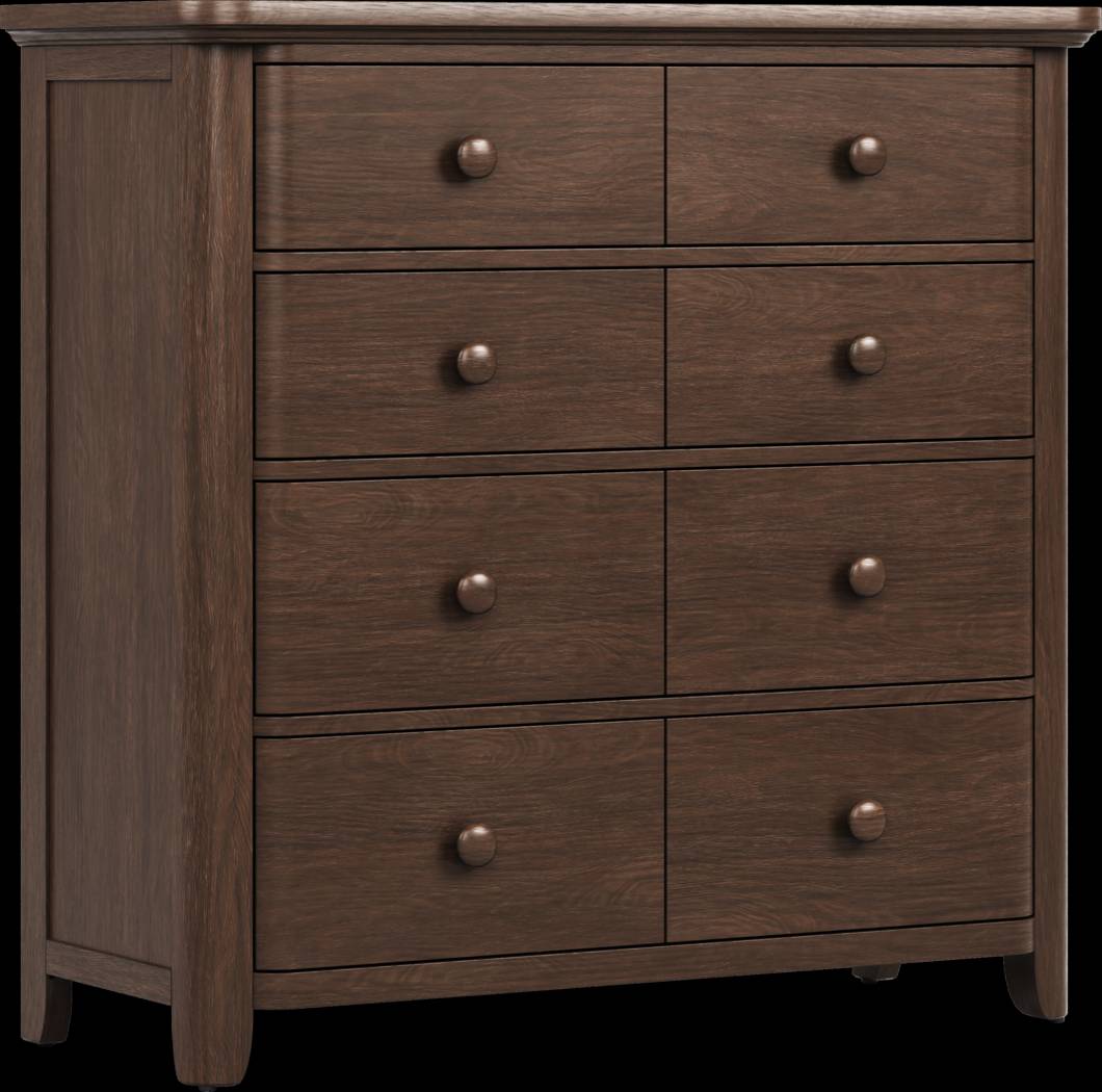 Kids South Bend Brown Cherry Full Poster Bedroom - Thumbnail - Image 5
