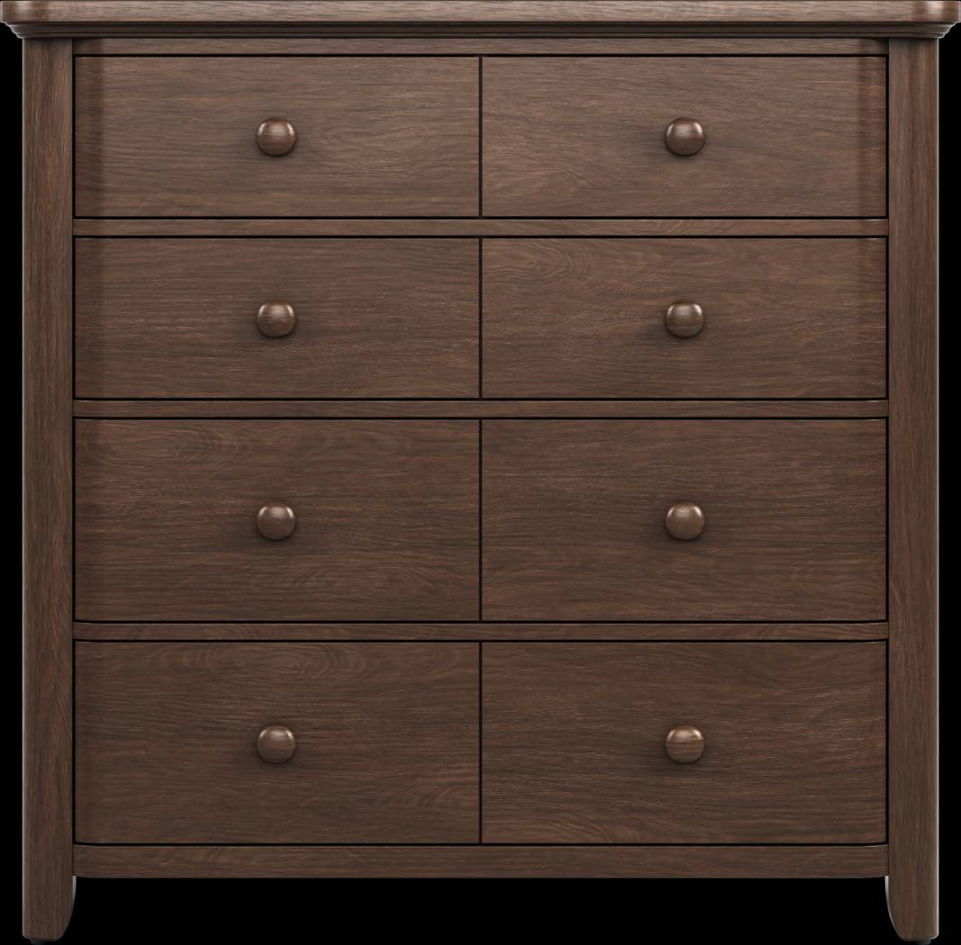 Kids South Bend Brown Cherry Full Poster Bedroom - Thumbnail - Image 4