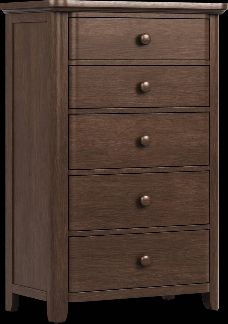 Kids South Bend Brown Cherry Chest - Thumbnail - Image 2
