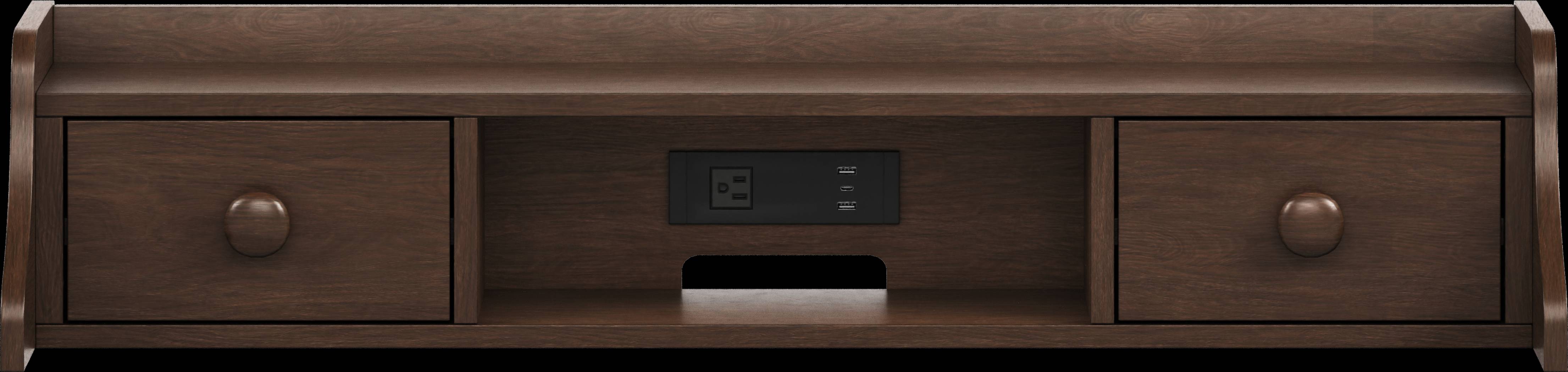 Kids South Bend Brown Cherry Full Poster Bedroom - Thumbnail - Image 6